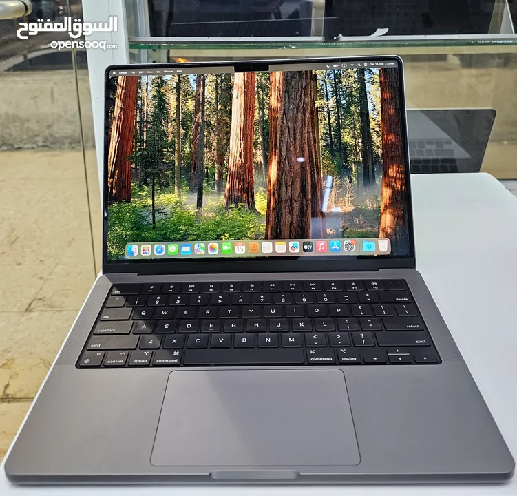 MacBook Pro 14 2021 M1 Pro 16GB Ram 512GB SSD لابتوب ابل