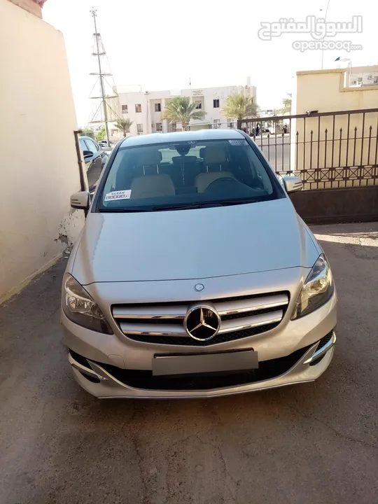 مرسيدس B250 موديل 2014 كهرباء (فحص) (موتور تيسلا) في العقبه