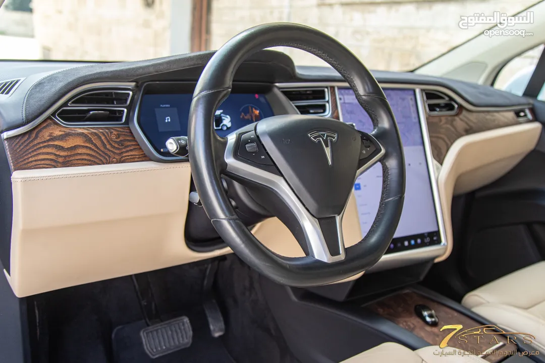 وارد وكاله الاردن Tesla Model X 100D  2017