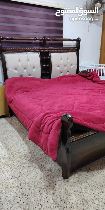 غرفه نوم ماستر مستعمله بحاله ممتازه
