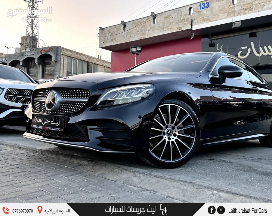 مرسيدس سي كلاس كوبيه 2021 Mercedes C200 Coupe Mild Hybrid AMG Kit