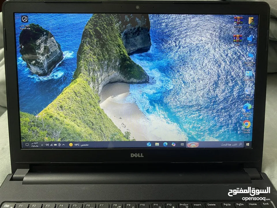 لابتوب dell i5 كرتين شاشة 15.6 فل كيبورد سعرر حررق