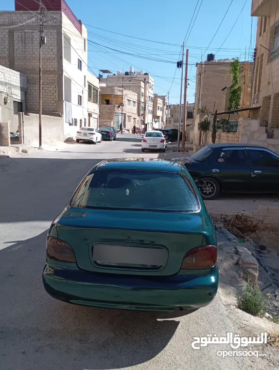 هونداي اكسنت توماتيك اصلي موديل 95 مكيف ثلاجه ترخيص شهر 3/2026 سياره زي ما بالصور واحلى