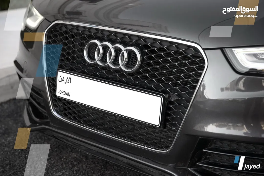 Audi A5 Quattro sline rs kit fully loaded قابل للبدل على سيارة كهرباء