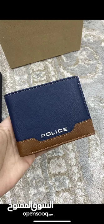 محفطة بوليس الايطالية الفاخرة - police luxury wallet
