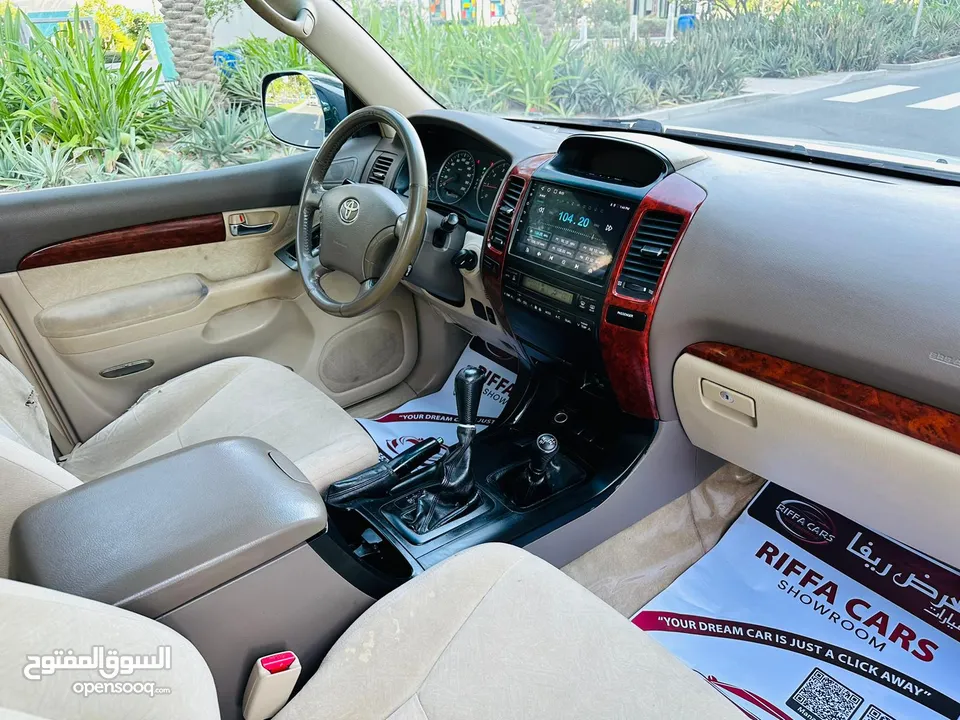 Toyota Prado VX V6 4WD Year-2008 Engine-4.0L(V6 cylinder )4 wheel drive model Jeep in good condition