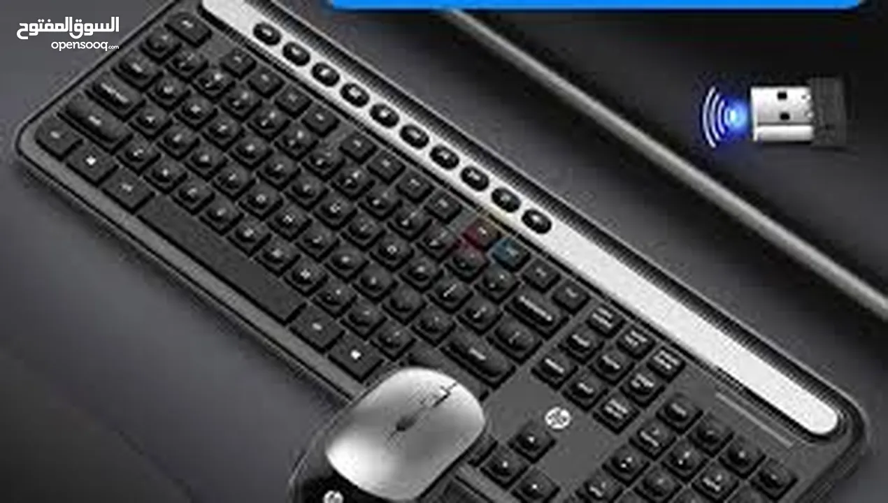 keyboard ,mouse  hp CS500 كيبورد وماوس أتش بي ويرلس