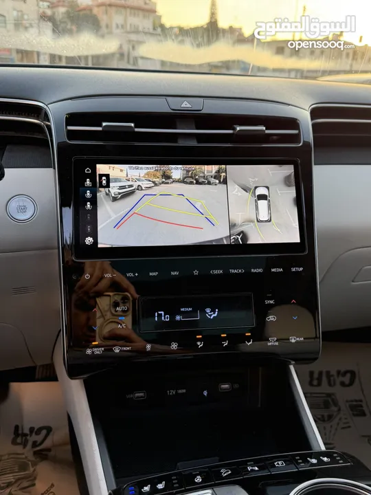 هونداي توسان ترخيص 2022 محرك 1600 هايبرد plug in/يقطع على الشحنه 65 كيلو متر  271 حصان