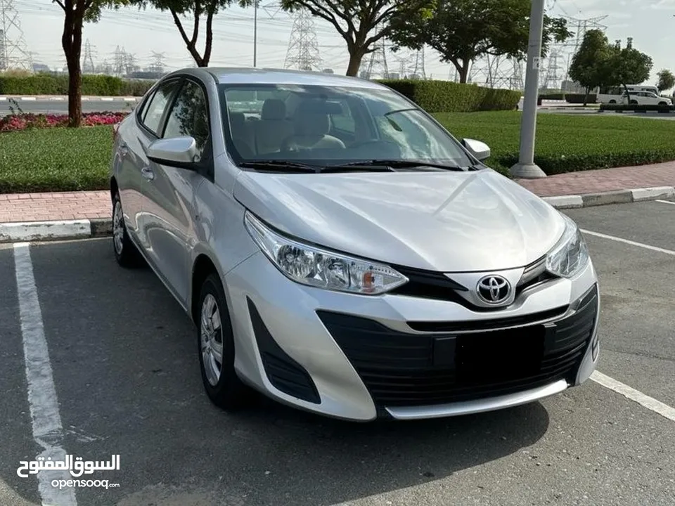 2019 Toyota Yaris 1.5L, GCC, 100% accident free with 3 keys and new Tires