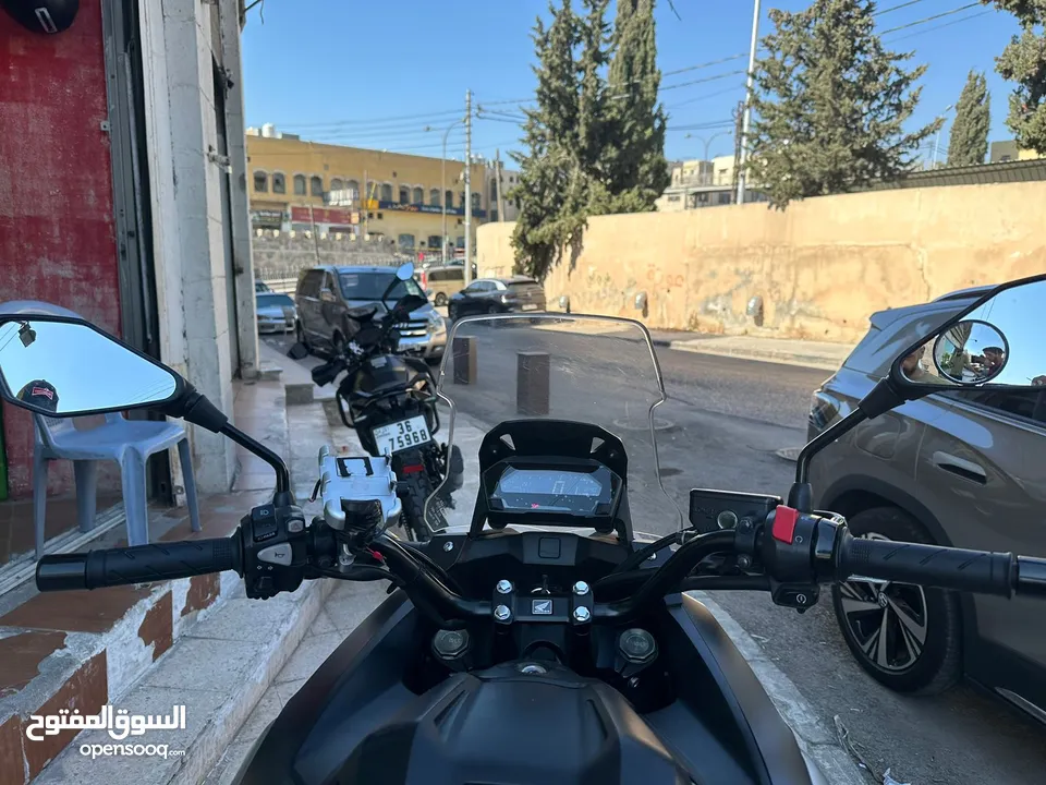 هوندا NC750X بحالة الوكالة ممشا قليل