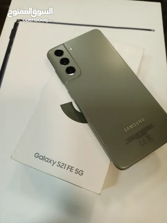 samsung s21 FE 5G مستعمل بحالة الوكاله