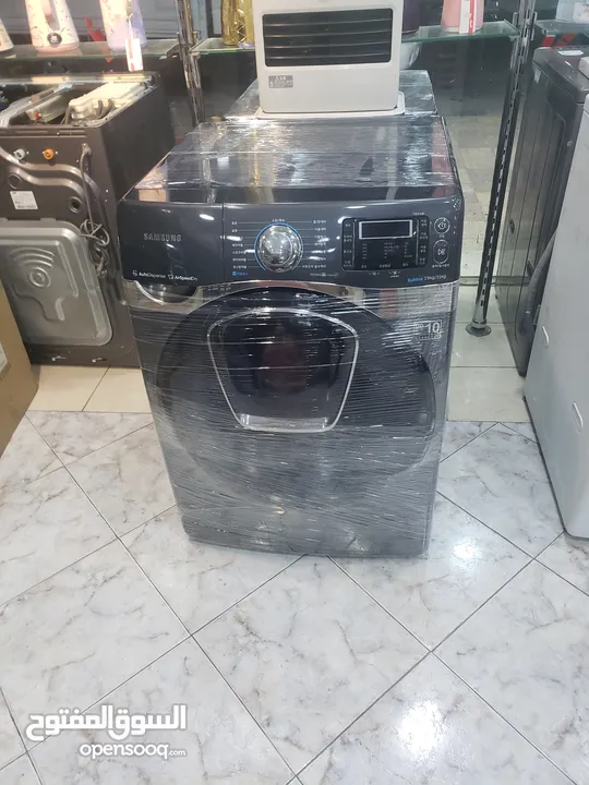 غسالات كورية أصلية LG و Samsung بأحجام متنوعة مع ضمان 14 _19 كيلو