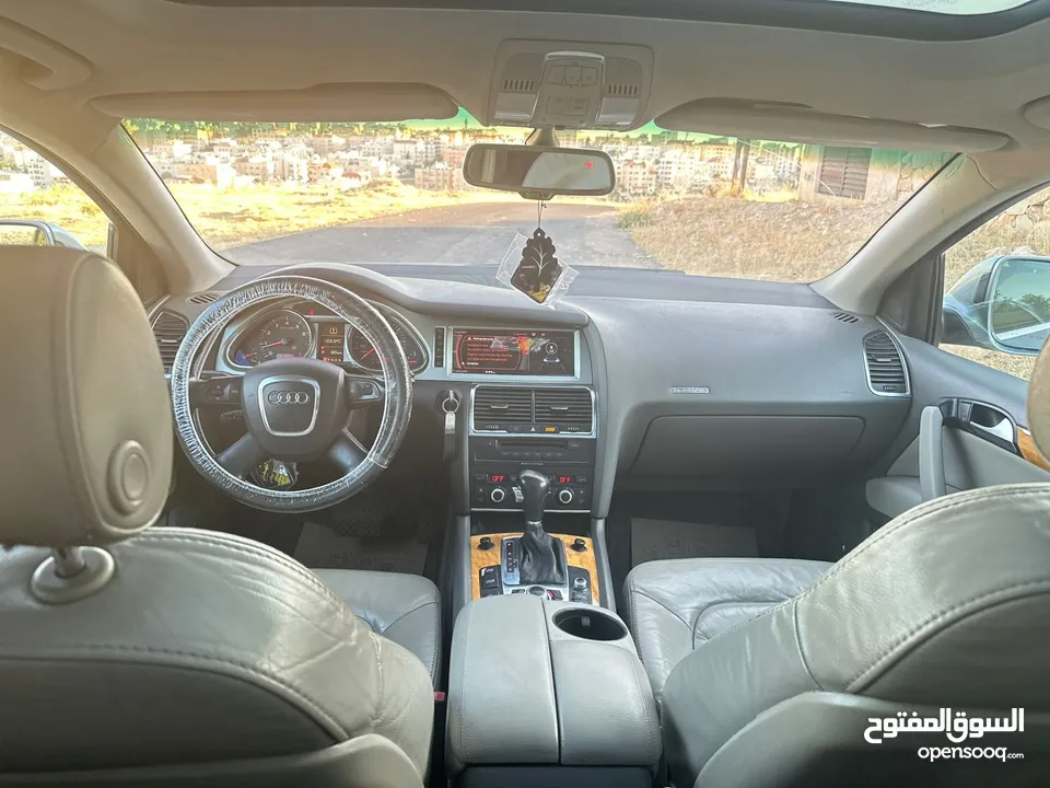 جيب اودي Q7 2007  كوارتر فل اوبشن كامل بانوراما اعلى صنف فحص كامل بحالة الوكالة