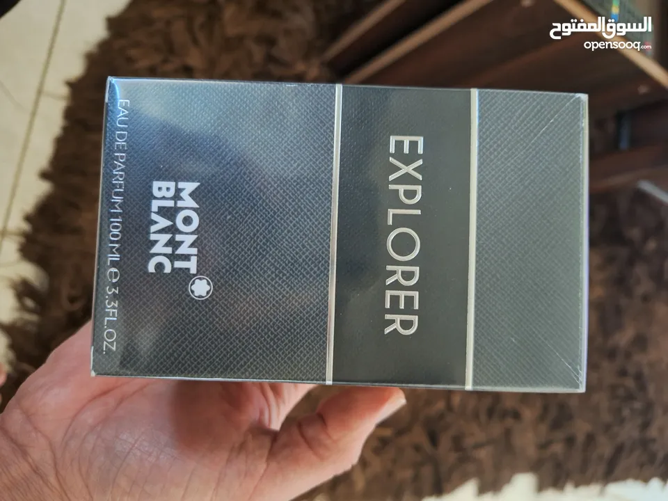 عطر مونت بلانك اكسبلورر 100 مل Eau De Parfume اصلي 100% رجالي مميز وفاخر جدا  من السوق الحرة الرياض