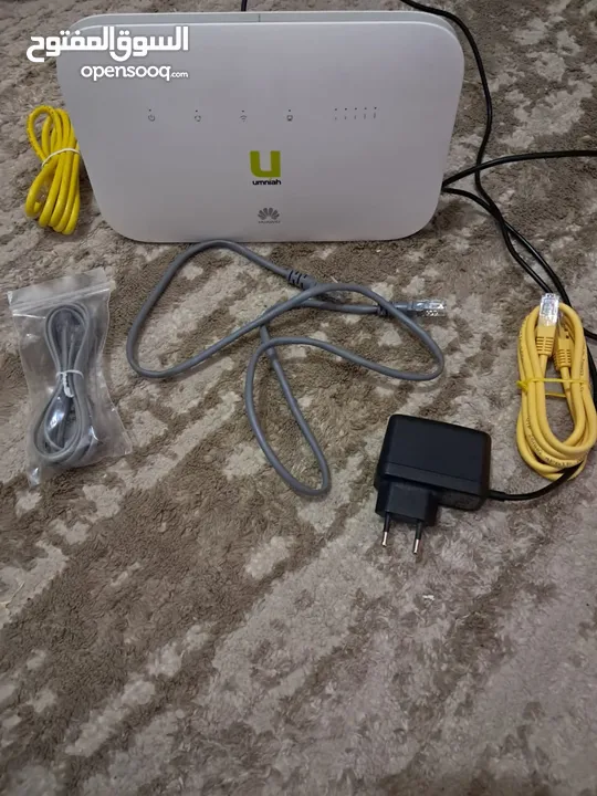 جهاز ثابت راوتر أمنية EVO 4G مستعمل بحالة ممتازة وأجهزة Mifi بحالة الوكالة بالكرتونة غير مستعملة ...