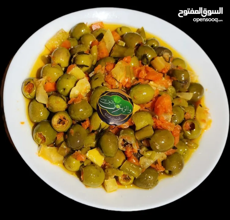 زيتون ومخللات جمله