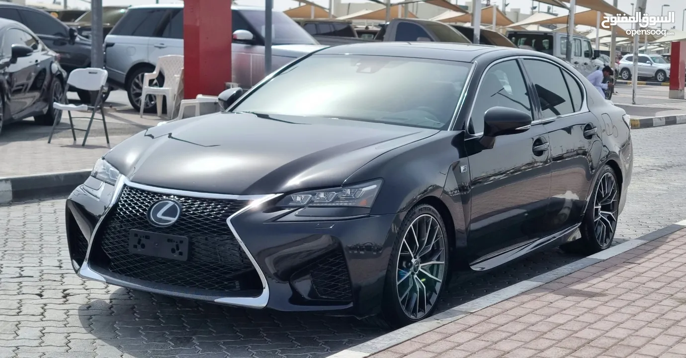 LEXUS GS-F 2017 V8 5.0L US SPEC FULL OPTION LOW MILEAGE PERFECT CONDITION INSIDE AND OUTSIDE