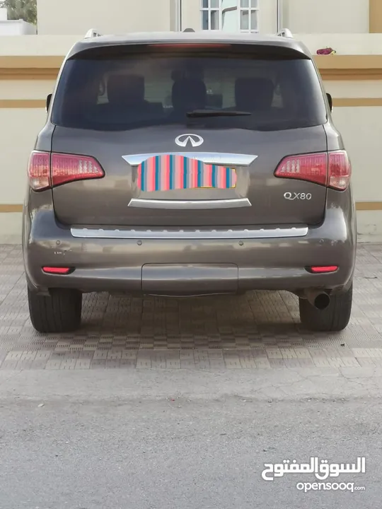 انفنيتي  QX56 2013 المكينه الكبيره فل اوبشن