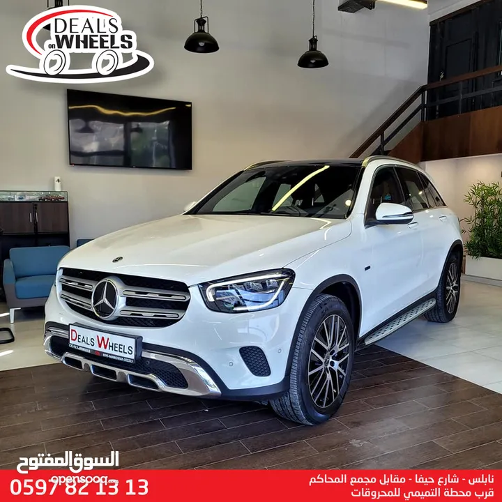 مرسيدس GLC300e Avantgarde موديل 2020 كهرباء وبنزين غير منمر