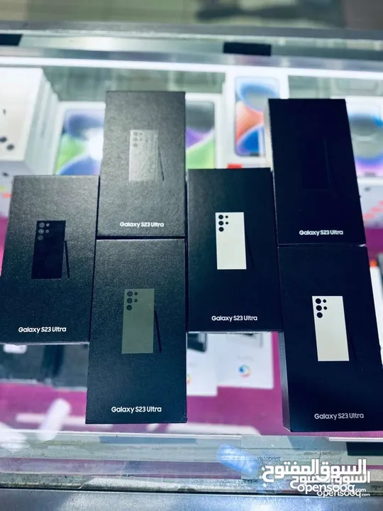 سامسونج S23 الترا جديد كفالة الوكيل الرسمي في الاردن بسعر مميز (512GB&256GB)