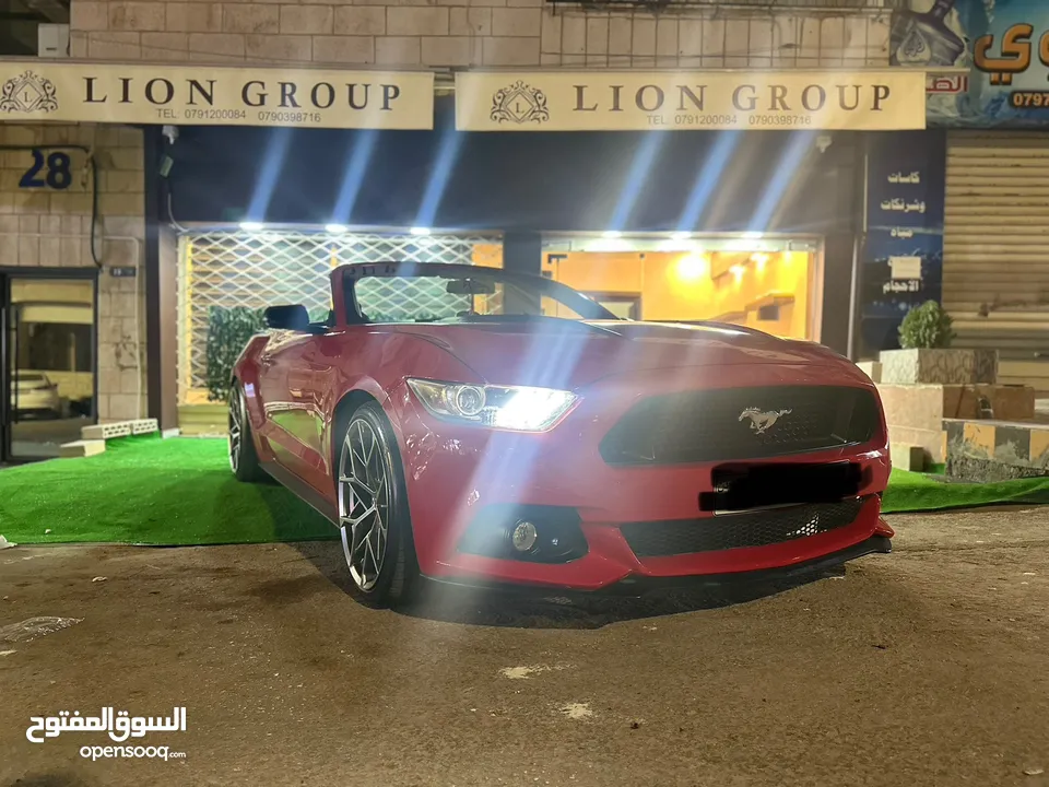 فقط من مكتب Lion Group فورد موستينج كشف للإيجار 2018 Ecoboost السياره رياضية فارهة تستحق التجربة