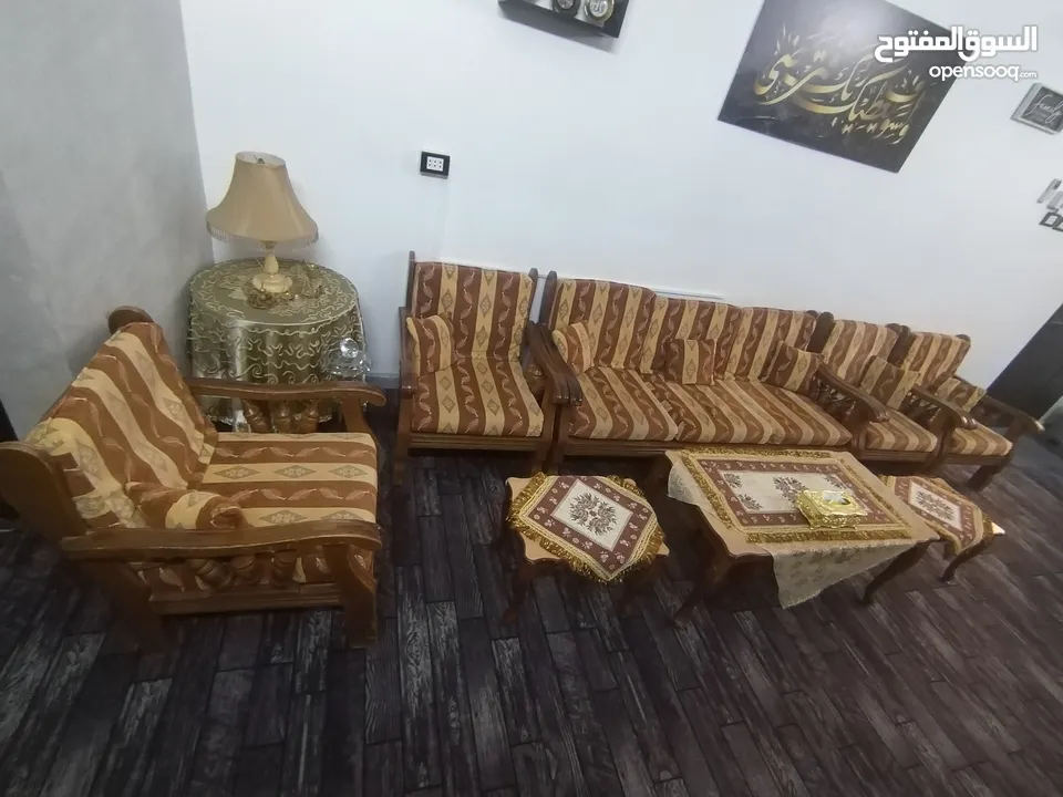 طقم مورس مستعمل بحالة ممتازة الموقع،حي رمزي مقابل الترخيص