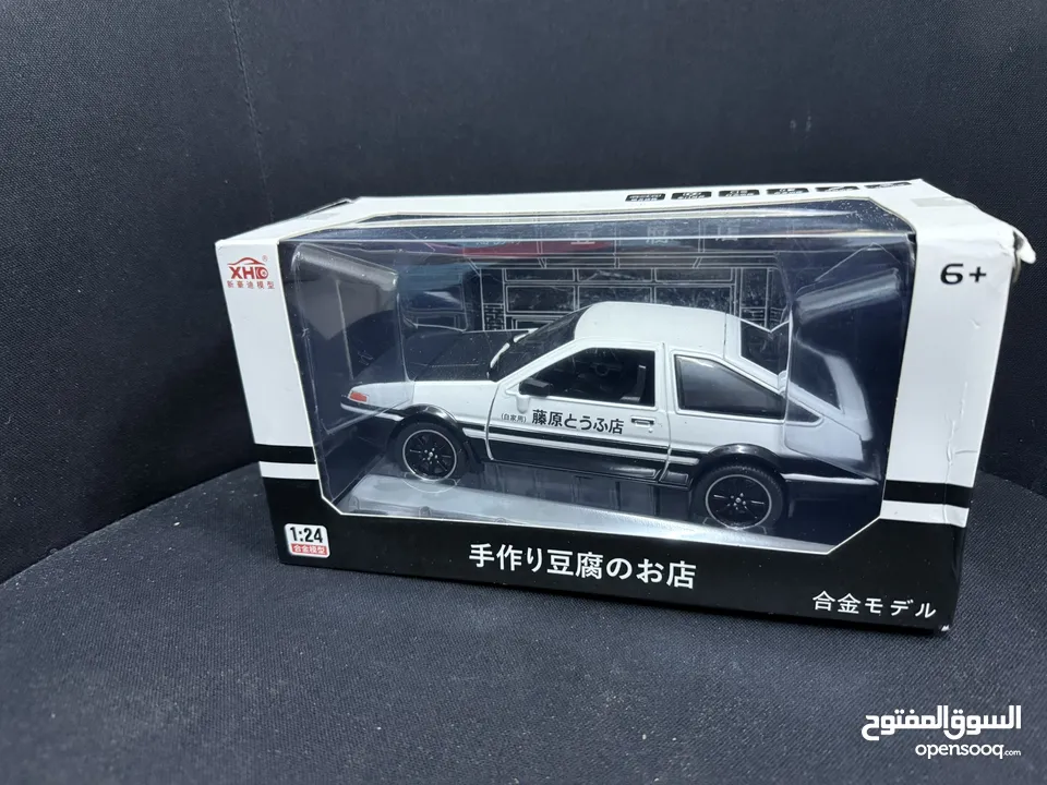 مجسم سيارة AE86 أسطورة الدرفت الياباني قياس 1:24 New alloy car model 1/24 AE86