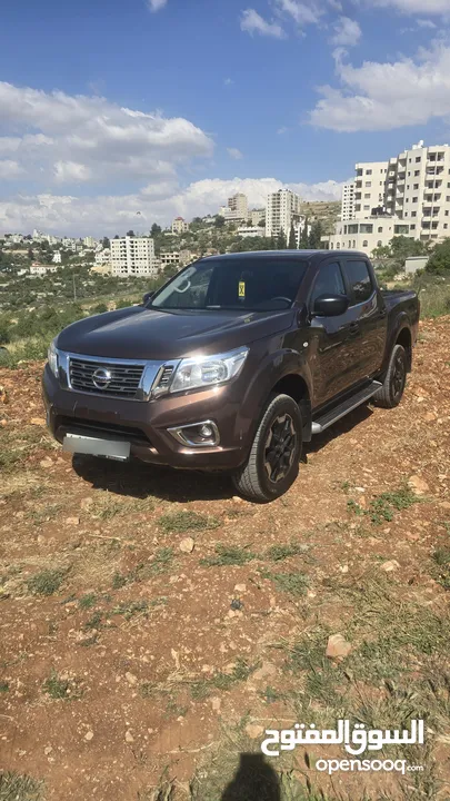 نيسان نافارا موديل 2020 ديزل 4×4 اوتوماتيك ماطور 2500 تيربو رخصه لشهر 7 الجيب بوضع الشركه عداد 35000