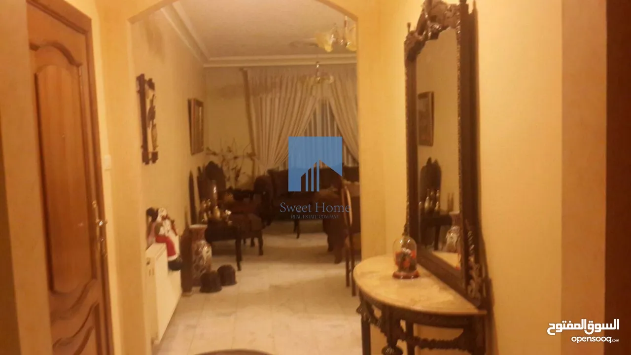 شقة مميزة للبيع في أم السماق الجنوبي - قرب جمعية خليل الرحمن طابق اول 170م بسعر مغري