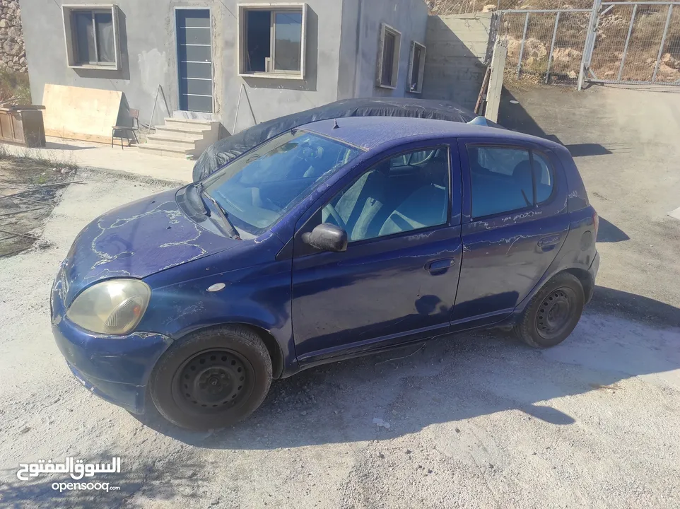 تويتا يارس موديل 2002 مطور جديد رخصة حتى شهر 11