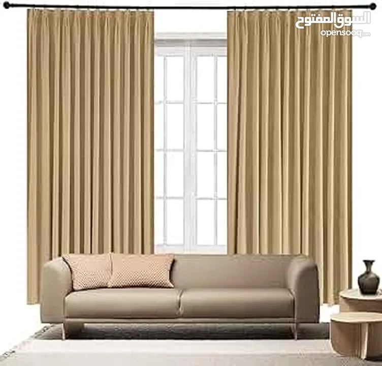 blackout curtains and installation curtain