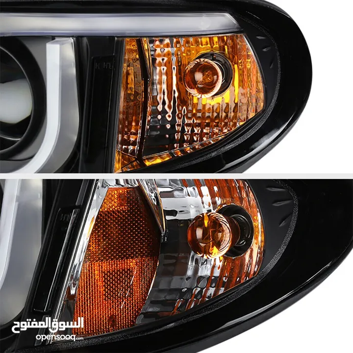 ‏  New Lights BMW 2003/04 E46 Sedan طقم اضاءة امامي، خلفي، كشافات، جديد.  BMW E46