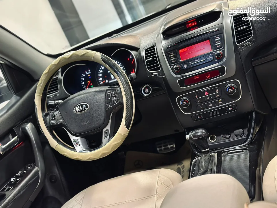 كيا سورنتو 2013 فل اضافات مسكر اضافات