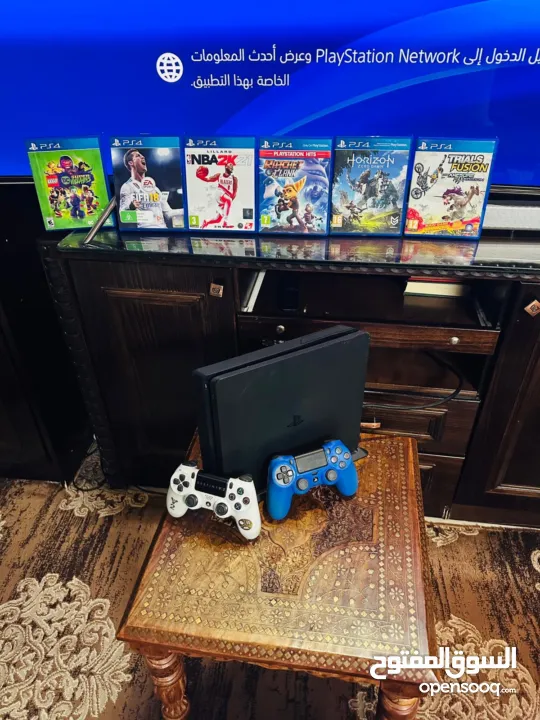 Playstation 4 Slim بلاستيشن 4 سلم