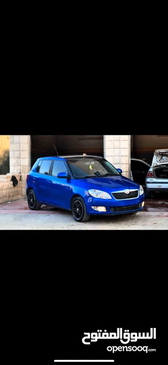 سكودا فابيا 1200 تيربو موديل 2014