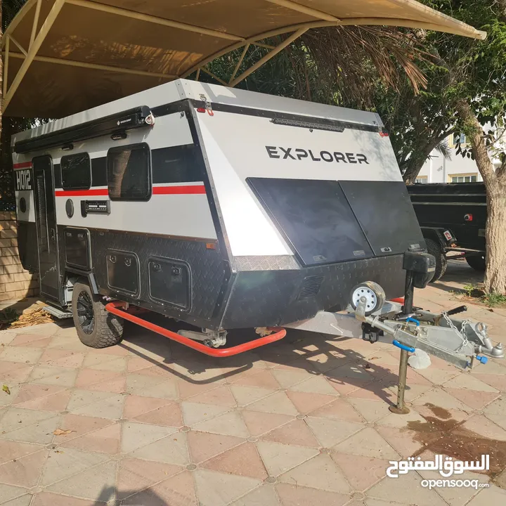 Explore caravan New used only twice.