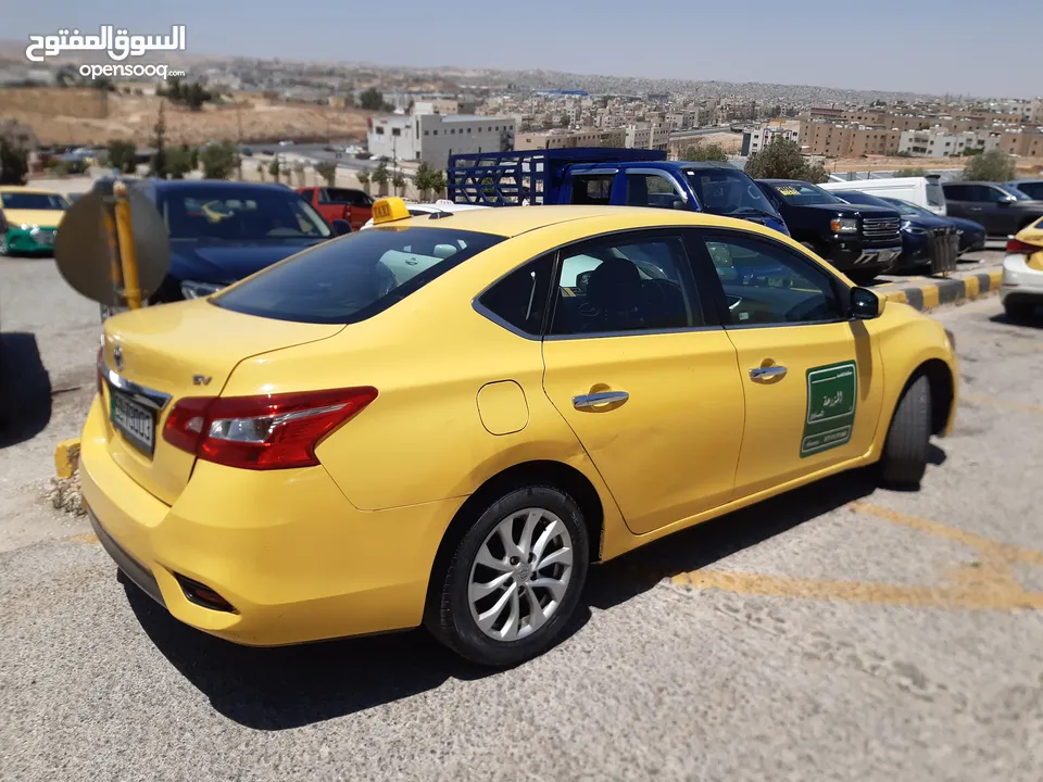 تكسي محافظة العاصمة للبيع نيسان سنترا 2019 Taxi For Sale Nissan Sentra 2019