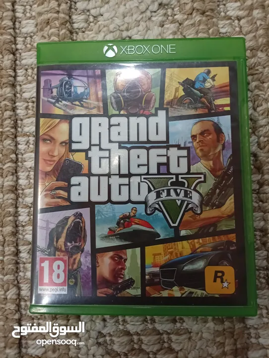 اقراص XBOX one  ،GTAوFIFAو2K20