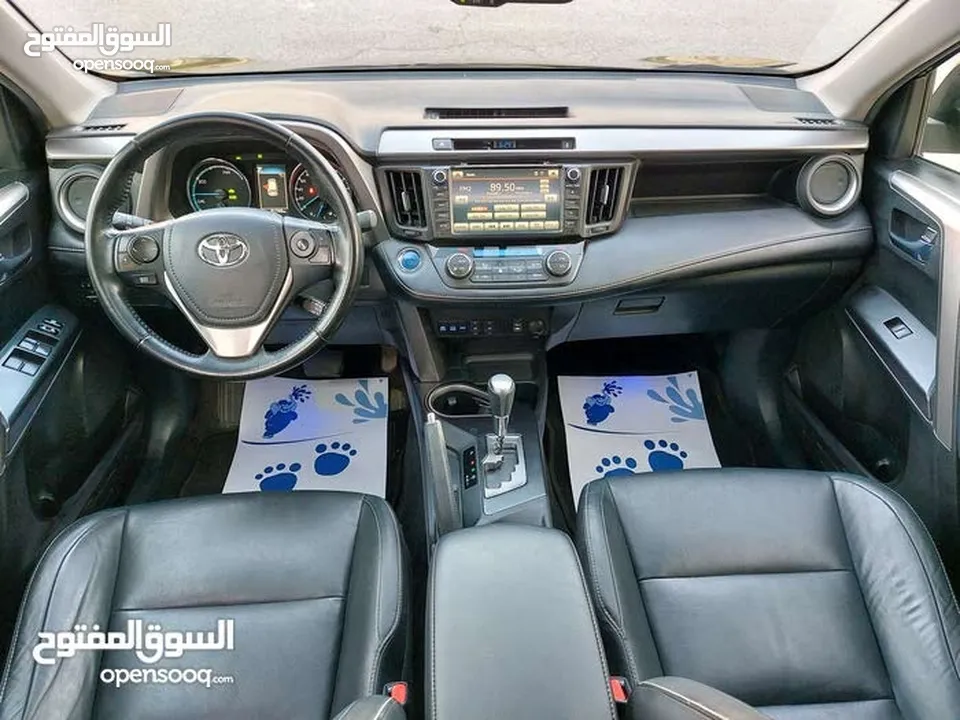 تويوتا راف فور 2017 فل ليمتد وارد وكفالة وكاله فحص كامل كلين أعلى صنف 4×4 بحالة وكاله