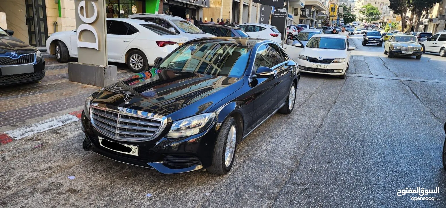 mercedes c180 exclusive موديل 2014