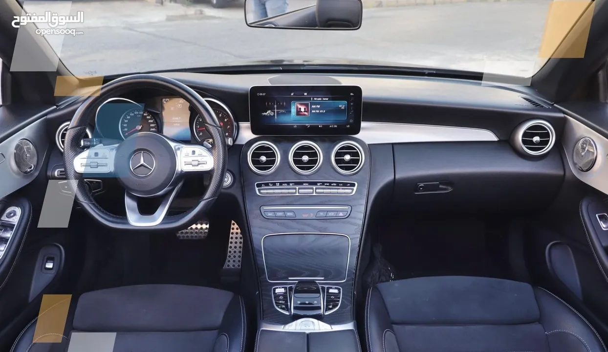 مرسيدس C200 كشف للايجار ( للاعراس )  Mercedes c200 AMG (2020)
