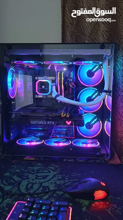 كمبيوتر كيس فقط للبيع PC gamieng قوي جدااا في مواصفات ومميزات وسفاحة