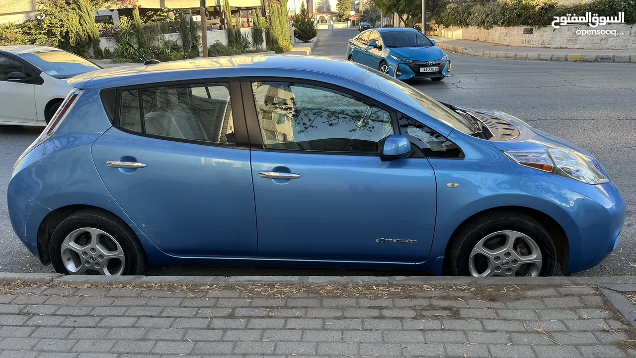 نيسان ليف 2012 للبيع 7 بار فحص كامل Nissan Leaf 2012 for sale