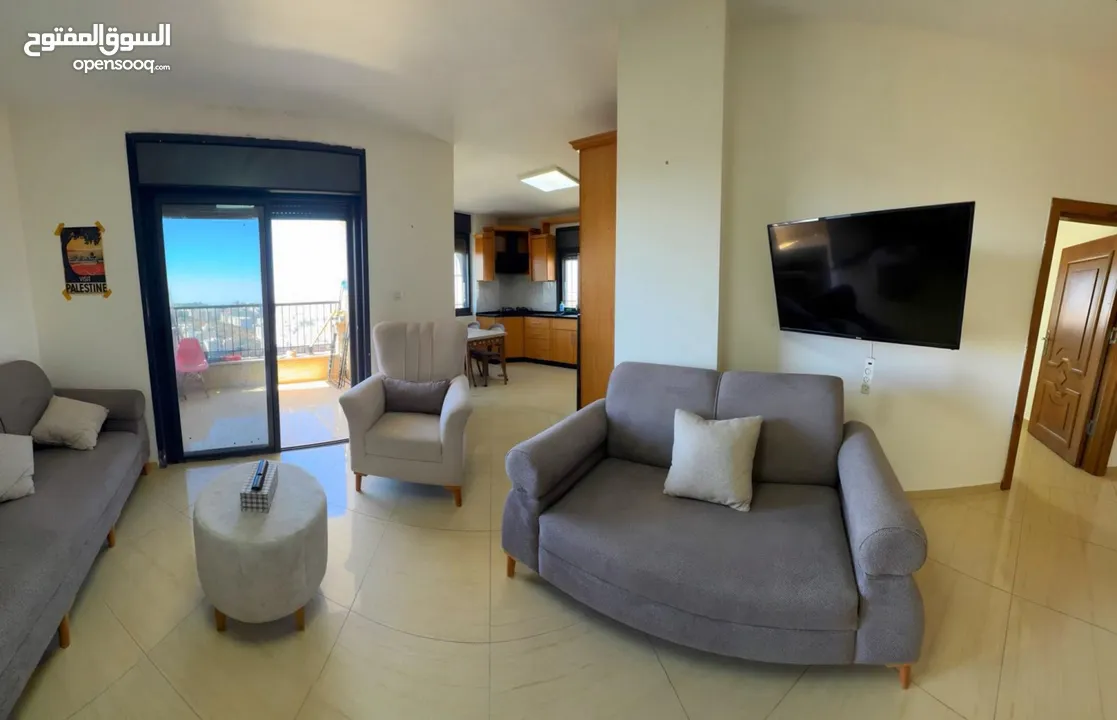 Furnished and distinctive apartment (Ramallah / Ein Misbah)