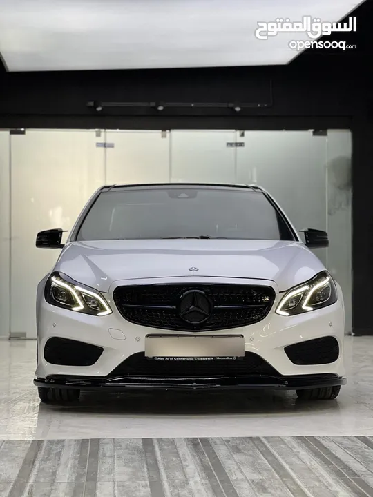 Mercedes E200 Avantgarde  AMG Kit original Sport package  2016 Full options  وارد شركة غرغور