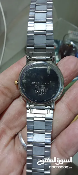 Citizen original made in japan  بعلبتها  لم تستخدم محتاجه  حجر فقط   ساعة رجالى