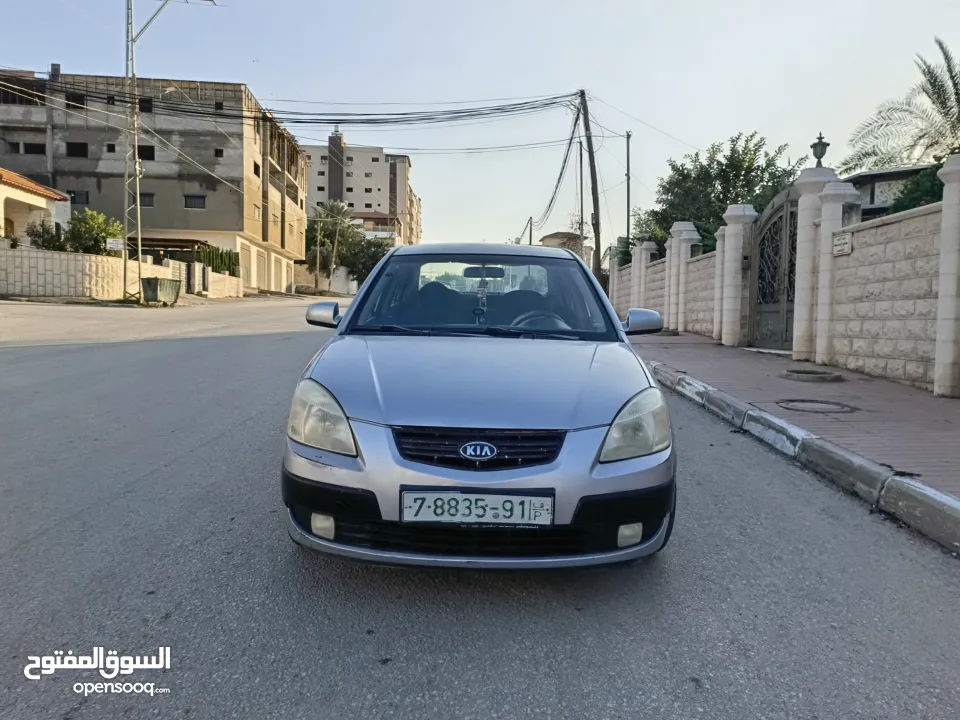 كيا برايد 2009 اتماتك دهان شركه ولا غرام بويا بسعر حرق 32000 ألف نقدا بدل وارد منبدل