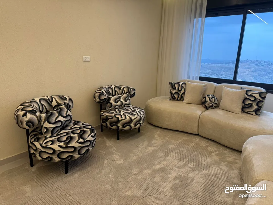 طقم كنب صالون جديد