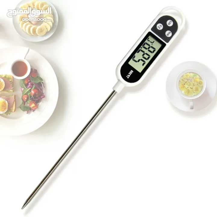 ميزان حرارة طعام مقياس درجه الحراره الطعام Thermometer ميزان قياس درجة حراره السوائل و الاطعمه