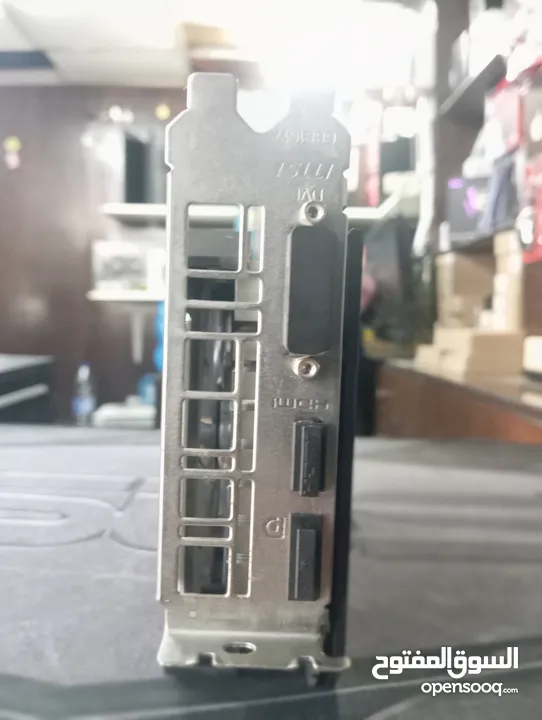 كرت شاشة MSI GTX 1660 SUPER (6GB) مناسب للفئات المتوسطة بلمع كرتونة ما شاء الله مبارك لصاحب النصيب